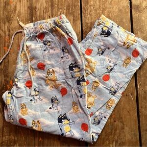 Peter Alexander Light Blue Cartoon Pajama Pants